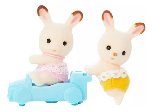 Los Gemelos Conejo Calico Critters Sylvanian Family Muñecos