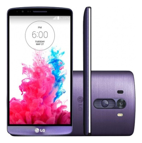 Celular LG G3 D855p 16gb Mem. Interna 2 Gb Ram Roxo