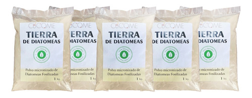 Tierra Diatomeas Insecticida Chinches Pulgas Pulgones 5 Kg