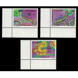 Insectos - Orugas - Somalia 2001 - Serie Mint - Yv 752-754