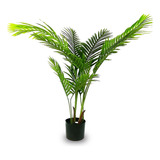 Palmera Planta Areca Artificial Decorativa Con Maceta 145cm 
