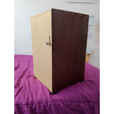 Cajón Peruano Y Flamenco Dual Tapa Oscura