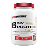 Whey Protein 6 Six Protein Advanced C/ Zma 900g Bodybuilders Sabor Chocolate