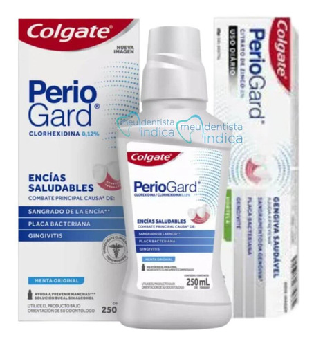 Kit Periogard Enxaguatório 250 Ml+creme Dental 90g |colgate