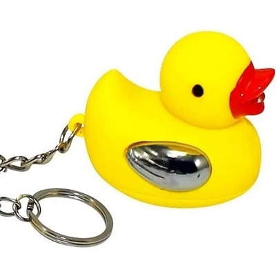 6 Llaveros Linterna Patito Broma De Toques Shock Eléctrico | Meses sin interés