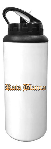 Botella Deportiva Hoppy Personalizado Rata Blanca