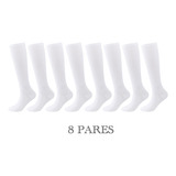 8 Pares Calcetines De Compresión Para Mujer Hombre 20-30mmhg