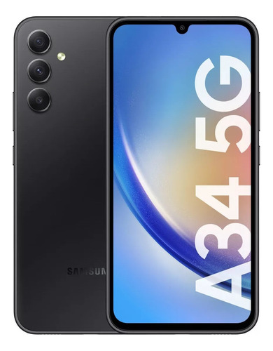 Celular Samsung Galaxy A34 5g 6,6 128gb Negro Nuevo Open Box