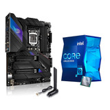 Combo Rog Strix Z590-e Gaming + Intel Core I9-11900k Lga1200