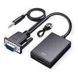 Adaptador Vga A Hdmi, 1080p Full Hd Convertidor Vga A Hdmi