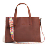 Bolsa De Piel Dama Bolsos Mujer Crossbody Tote Bag Nairobi Color Shedron