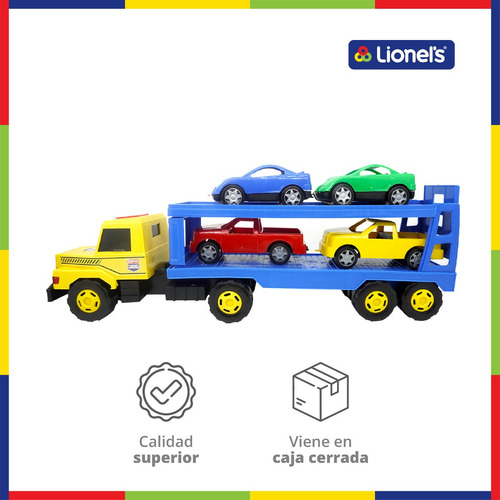 Camión Transportador De Autos. Súper Camiones De Lionel's