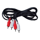 Cable De Audio 2 Plug Rca - 2 Plug Rca 1.80cm Mv Electronica