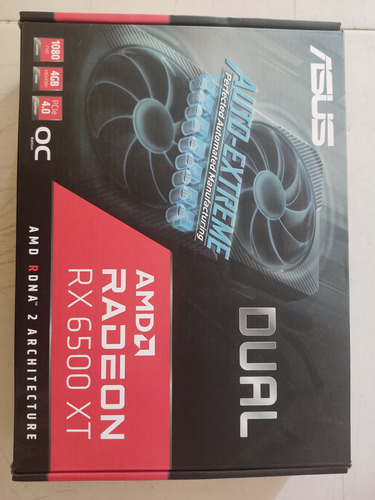 Tarjeta Gráfica Asus Amd Radeon Rx6500xt Dual 4gb Pcie4.0