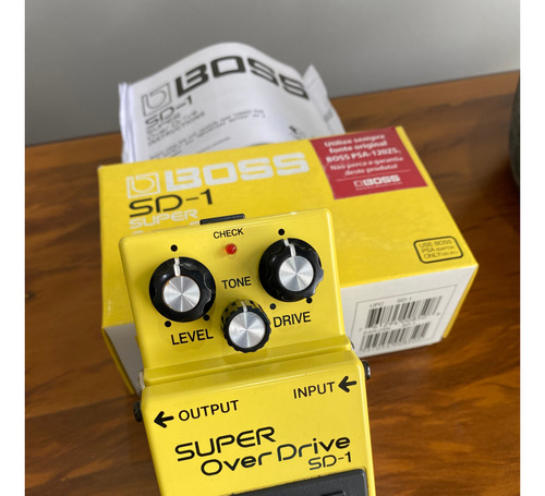 Pedal Boss Super Overdrive Sd-1 