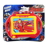 Pizarron Magico Spiderman Ironman Avengers Juguete Didactico