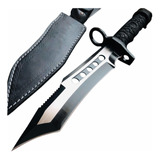 Holyedge Cuchillo De Bayoneta Militar Bowie De 12 Pulgadas C