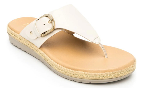 Sandalia Flexi Mujer Estilo 100221 Beige