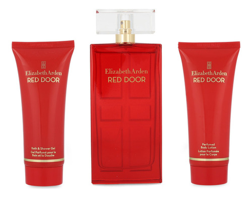 Elizabeth Arden Set Red Door 3pzs 100 ml Para  Mujer