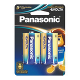 Panasonic Evolta Lr20egl/2b 2 Unidades Cilíndricas 1.5v