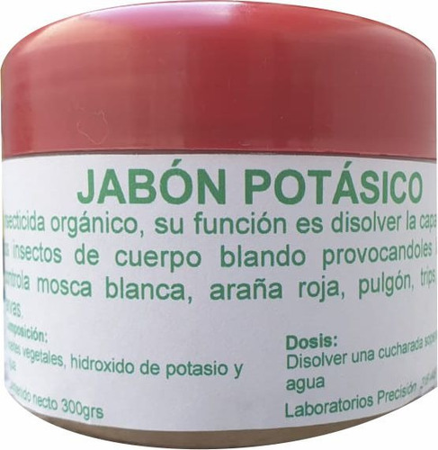 Jabon Potasico Insecticida Organico Para Disolver