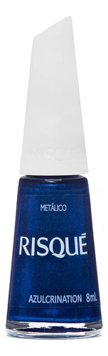 Esmalte De Uñas Color Risqué Metálico Essencial De 8ml De 1 Unidades Color Azulcrination