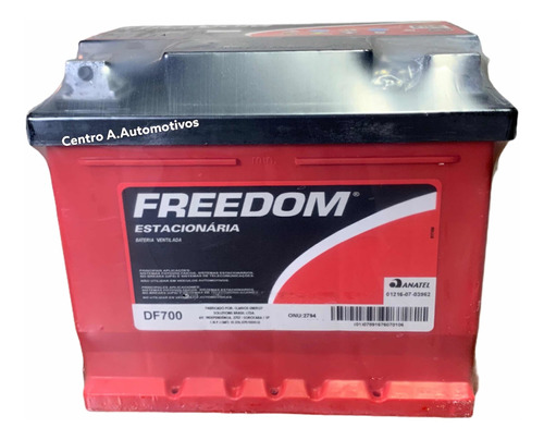 Nobreak  Bateria  Estacionária 45ah 50ah Freedom  Df700 12v