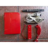 Nintendo Wii Color Rojo Edicion Mario Bros 25 Aniversario