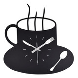 . Reloj De Pared Moderno Cocina Temática Taza De Café