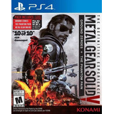Metal Gear Solid V Definitive Edition Ps4 Juego Fisico