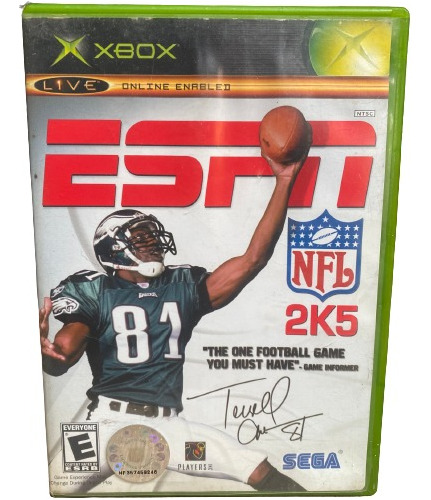 Juego Espn Nfl 2k5 Microsoft Xbox