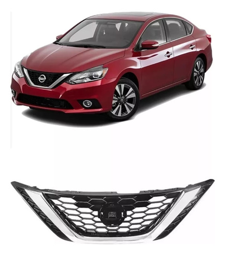 Parrilla Sentra  2016 2017 2018 Cromo Envío Gratis 