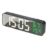 Alarmas Led Decorativas De Pared Con Reloj Digital