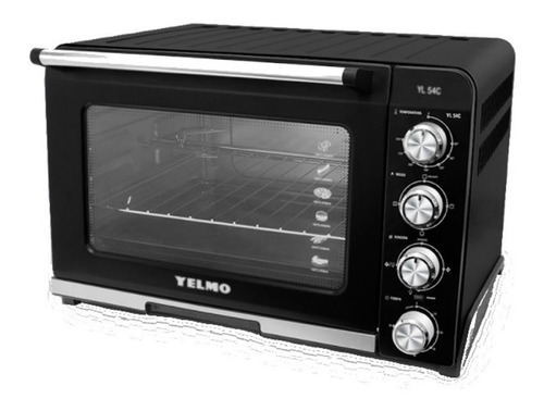 Horno Eléctrico Yelmo Yl-54c Color Blanco/negro