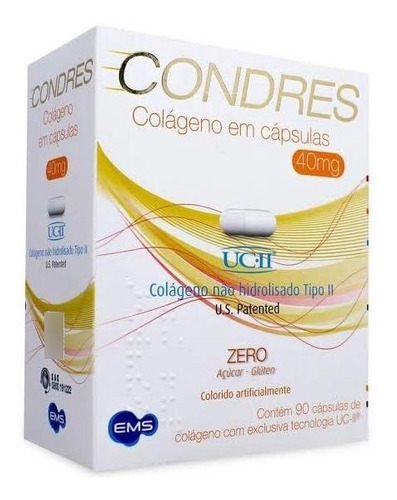 Condres Colágenos 40mg C/90 Cápsulas.