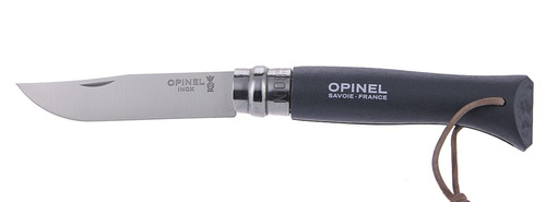 Navaja Opinel Nro.8 Inox Trekking Negro - Crt Ltda