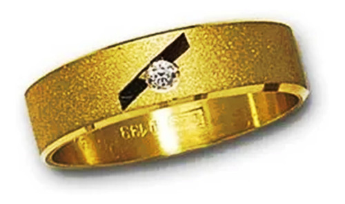 Anillo Compromiso Oro 18k Modelo 3045 Joyeria Esponda