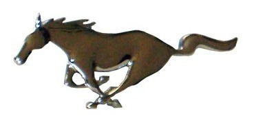Emblema Caballo Ford Mustang Cromado  Foto 5