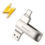 Unidad Flash Usb Tipo C Ambos 3.2 Tech - 2 En 1 Memory Stick