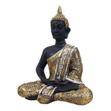 Buda Hindu Tailandês Extra Grande Decorativo 55 Cm De Resina