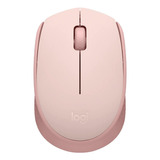 Mouse Sem Fio Logitech M170 Usb 1000 Dpi Rosa - 910-006862