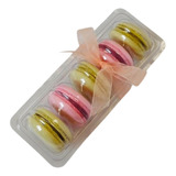 100 Embalagens Para Mini Donuts/macarons