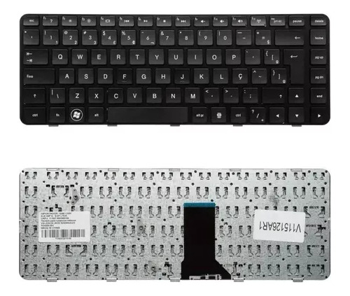 Teclado Notebook Hp Pavilion Dm4-2075br Dm4-1000 Português