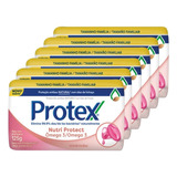 Protex Pack 06 Jabón Antibacterial Omega 3 /125gr C/u