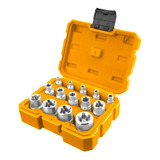 Set 14 Dados Torx Estrella Hembra Ingco Hktets0114 // Ecban