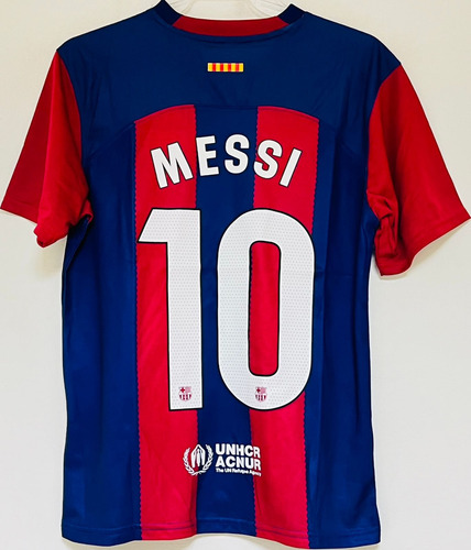 Jersey Barcelona 2024 Local Lionel Messi Niño