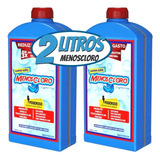 Menoscloro Kit 2 Litros Produto De Piscina