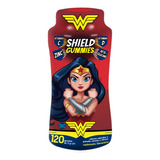 Wonder Woman Immune Shield Gummies | Vitamina C | D | Zinc Sabor Granada, Naranja Y Cítricos