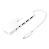 Minihub Usb-c J5create Jcd373 Con 4 K Hdmi, 2 Puertos Usb 3.