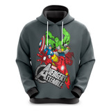 Blusa Moletom Infantil Estampado Marvel 